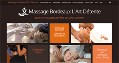 Desktop Screenshot of massagebordeaux.org